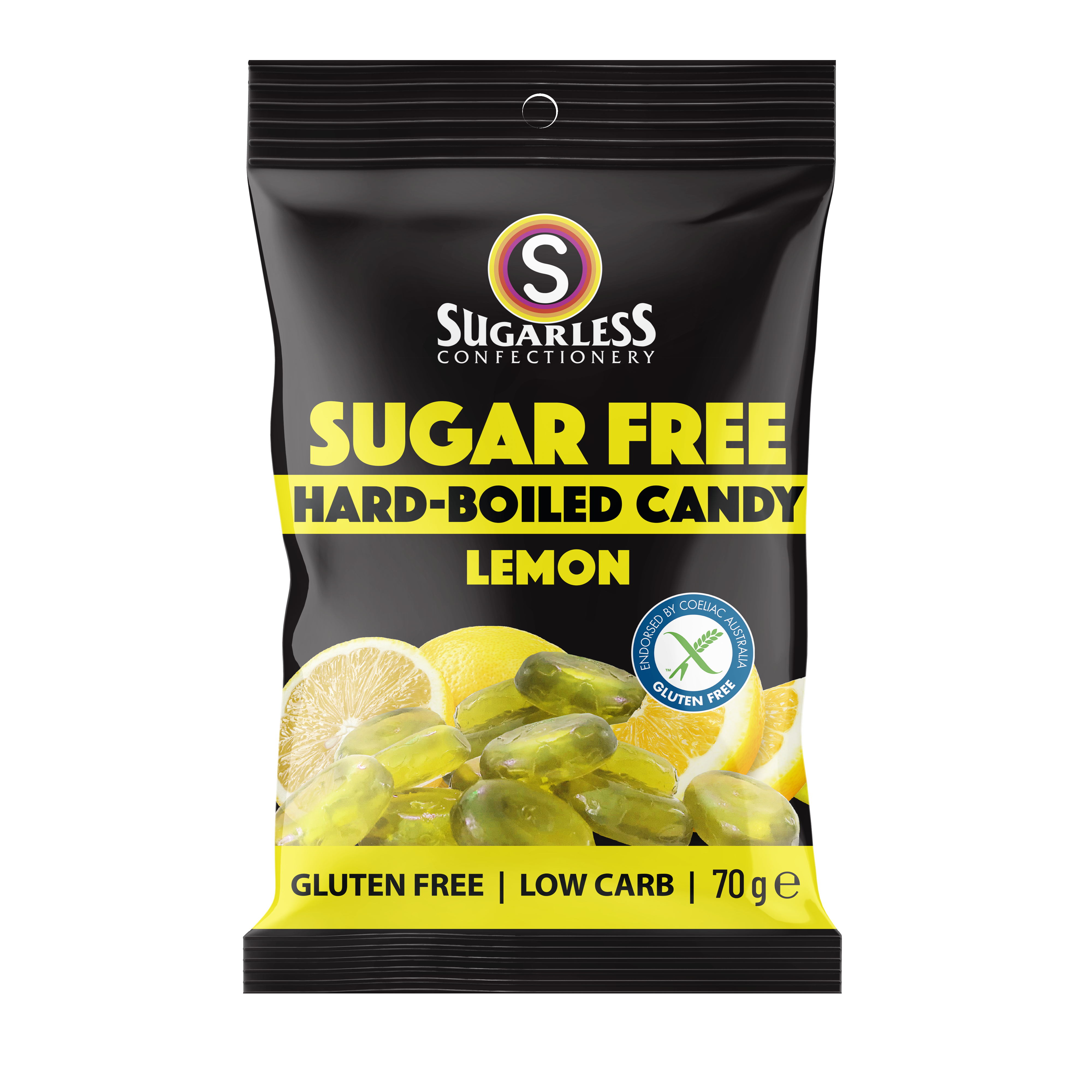 Lemon Hard-Boiled Candy - 70g enlarged