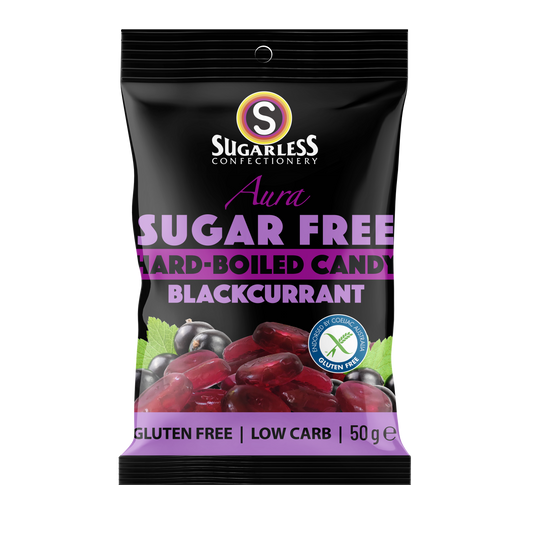 Blackcurrant Hard-Boiled Candy - 70g