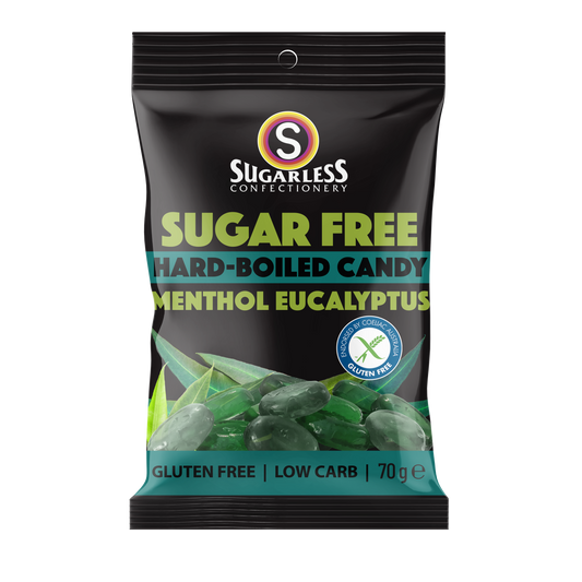 Menthol Eucalyptus Hard-Boiled Candy - 70g