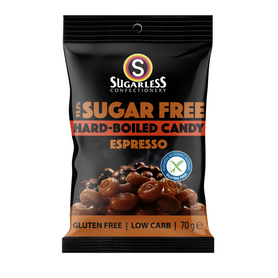 Espresso Hard-Boiled Candy - 70g