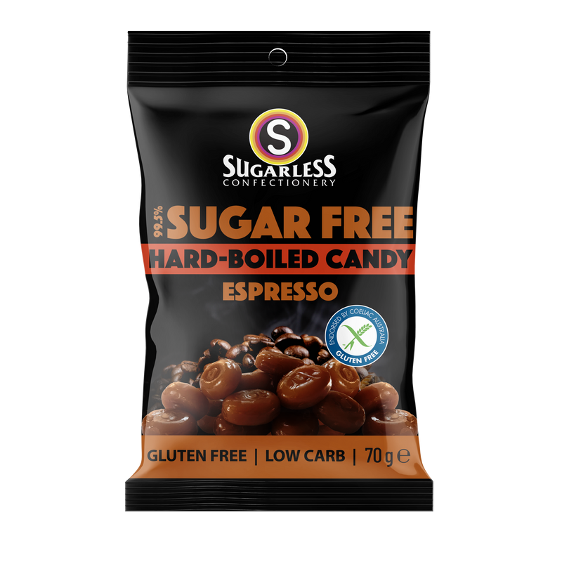 Espresso Hard-Boiled Candy - 70g