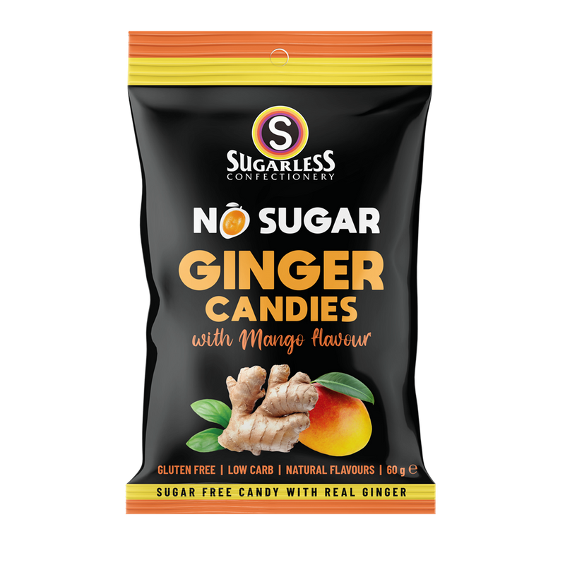 Mango flavoured Ginger Candies - 60g