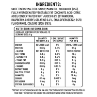 Raspberry Chews - 70g thumbnail 3
