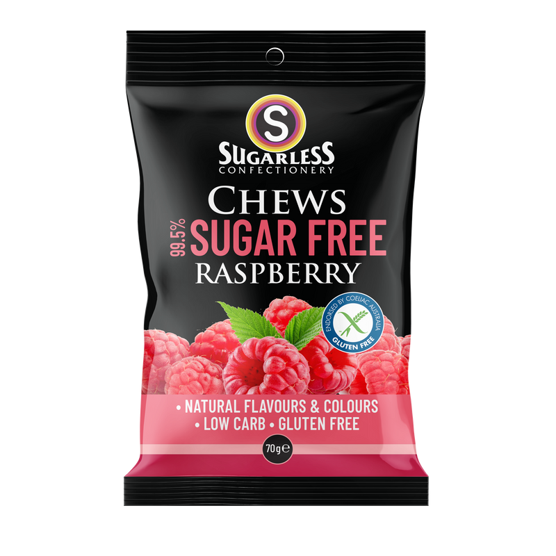 Raspberry Chews - 70g