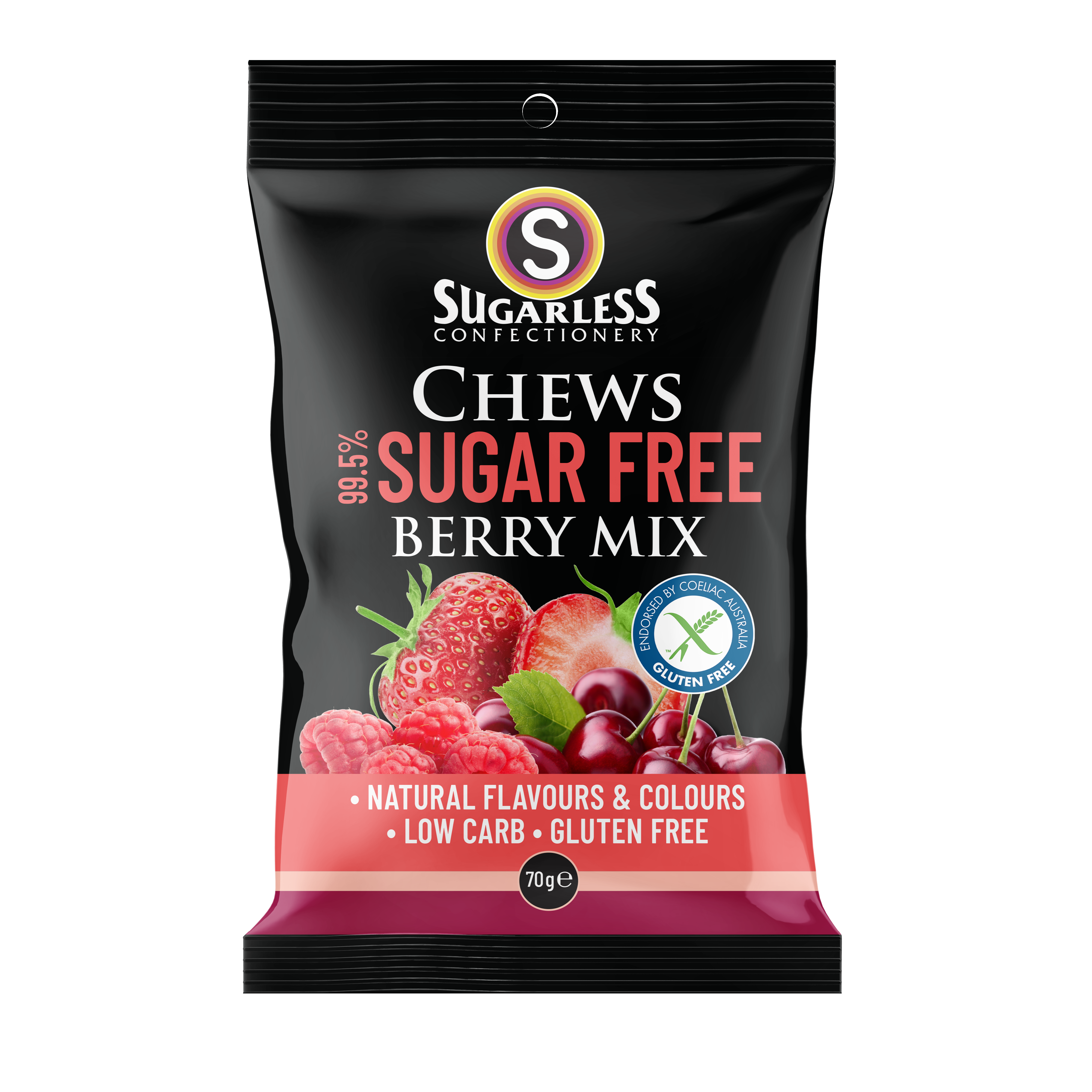 Berry Mix Chews - 70g enlarged
