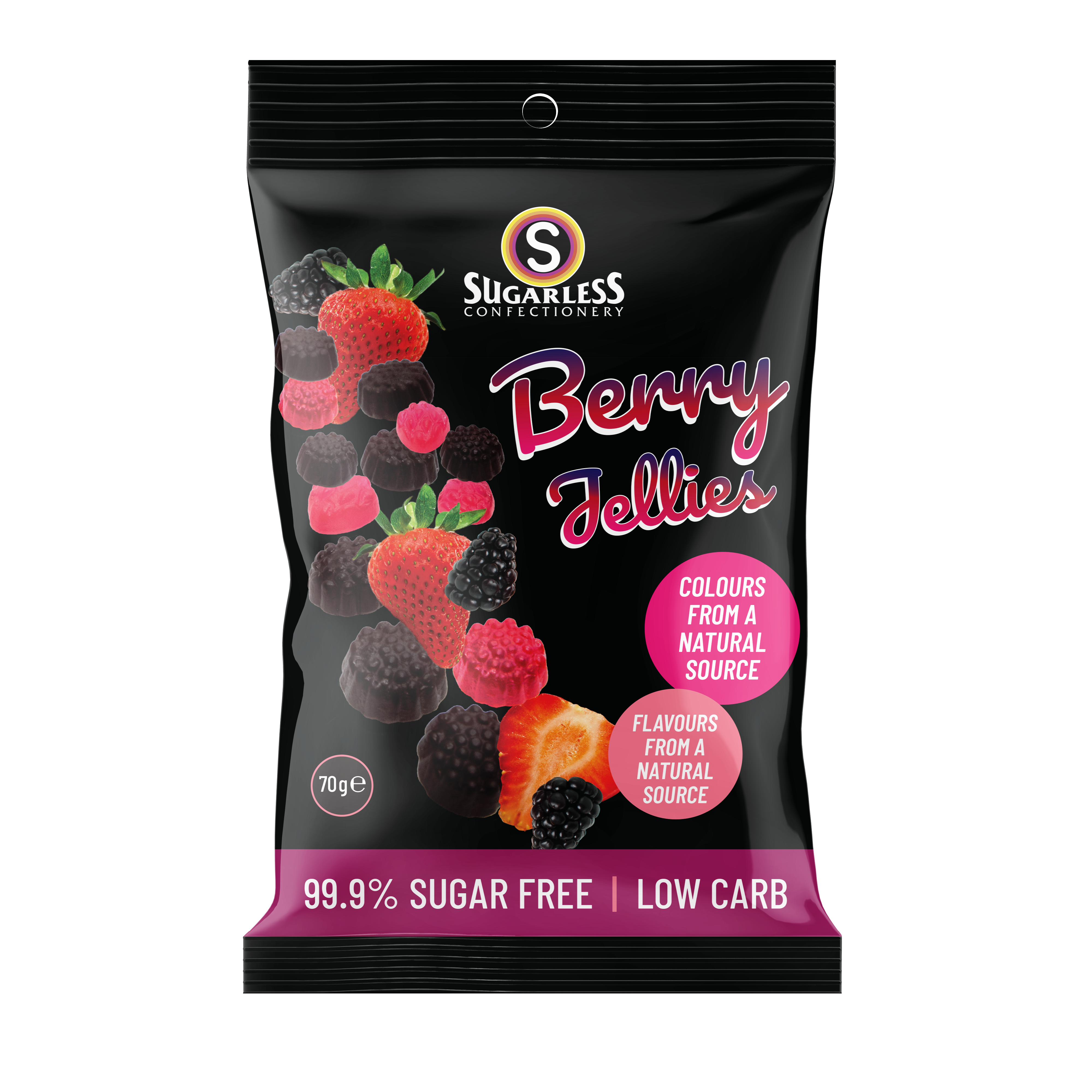 Berry Mix Jellies - 70g enlarged