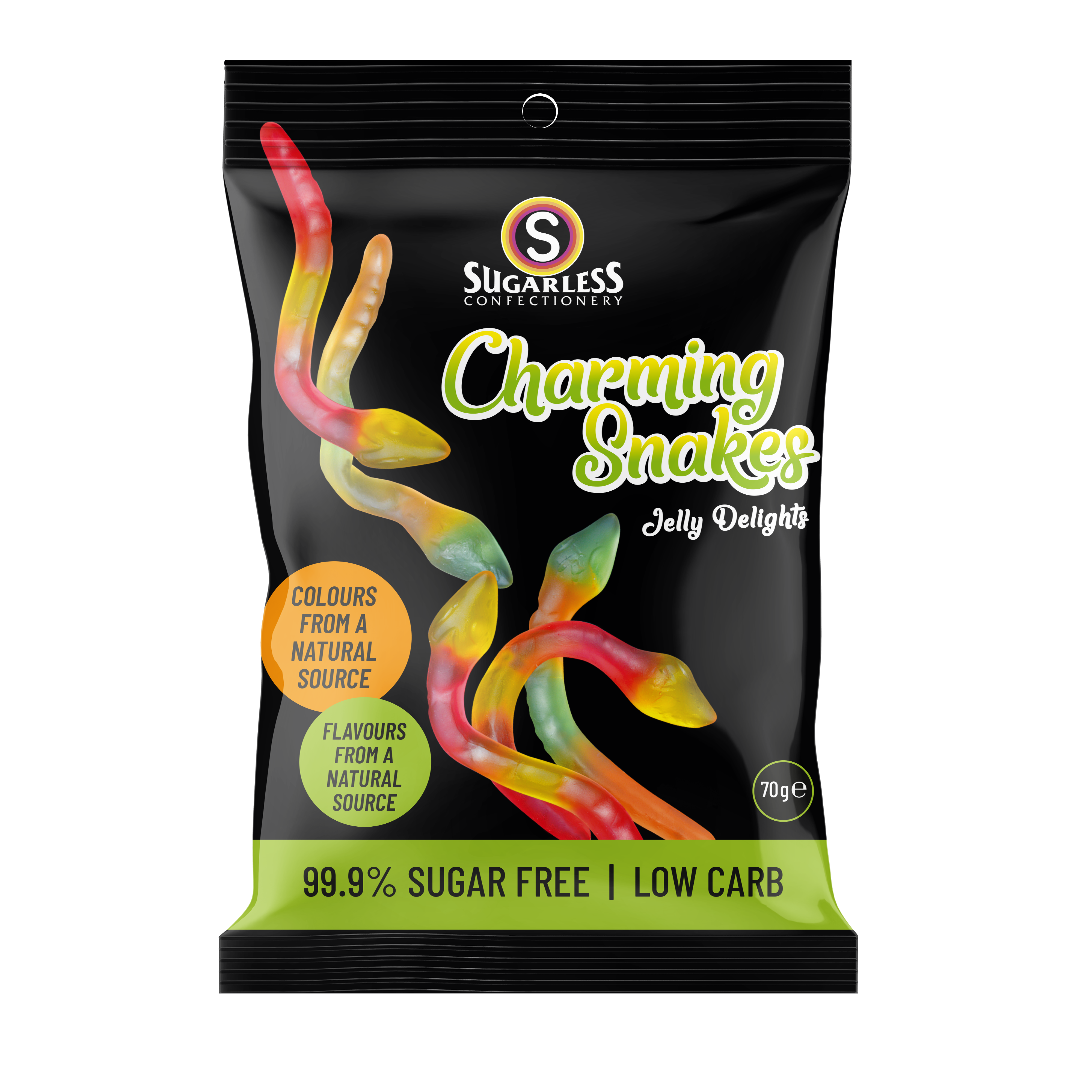 Charming Snakes Jellies - 70g enlarged