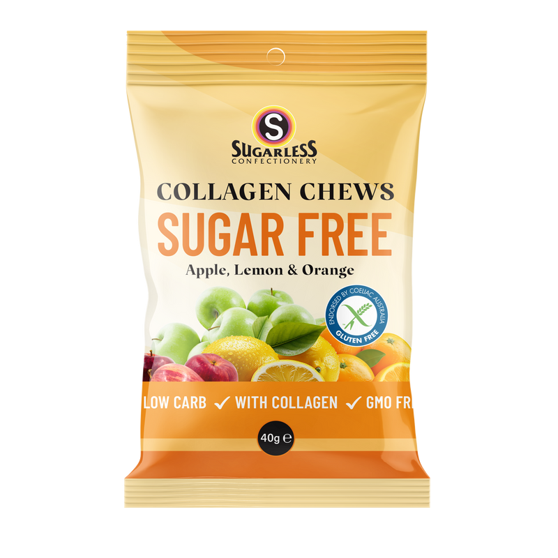 Collagen Apple, Lemon & Orange Chews 40g