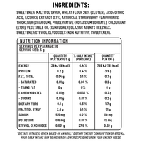 Soft Strawberry Licorice - 80g thumbnail 3