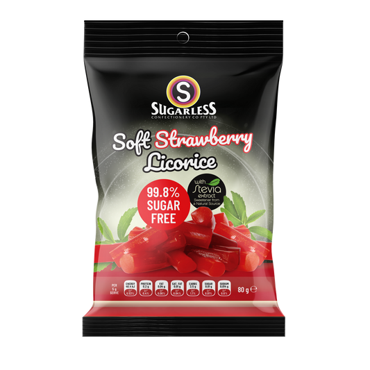 Soft Strawberry Licorice - 80g