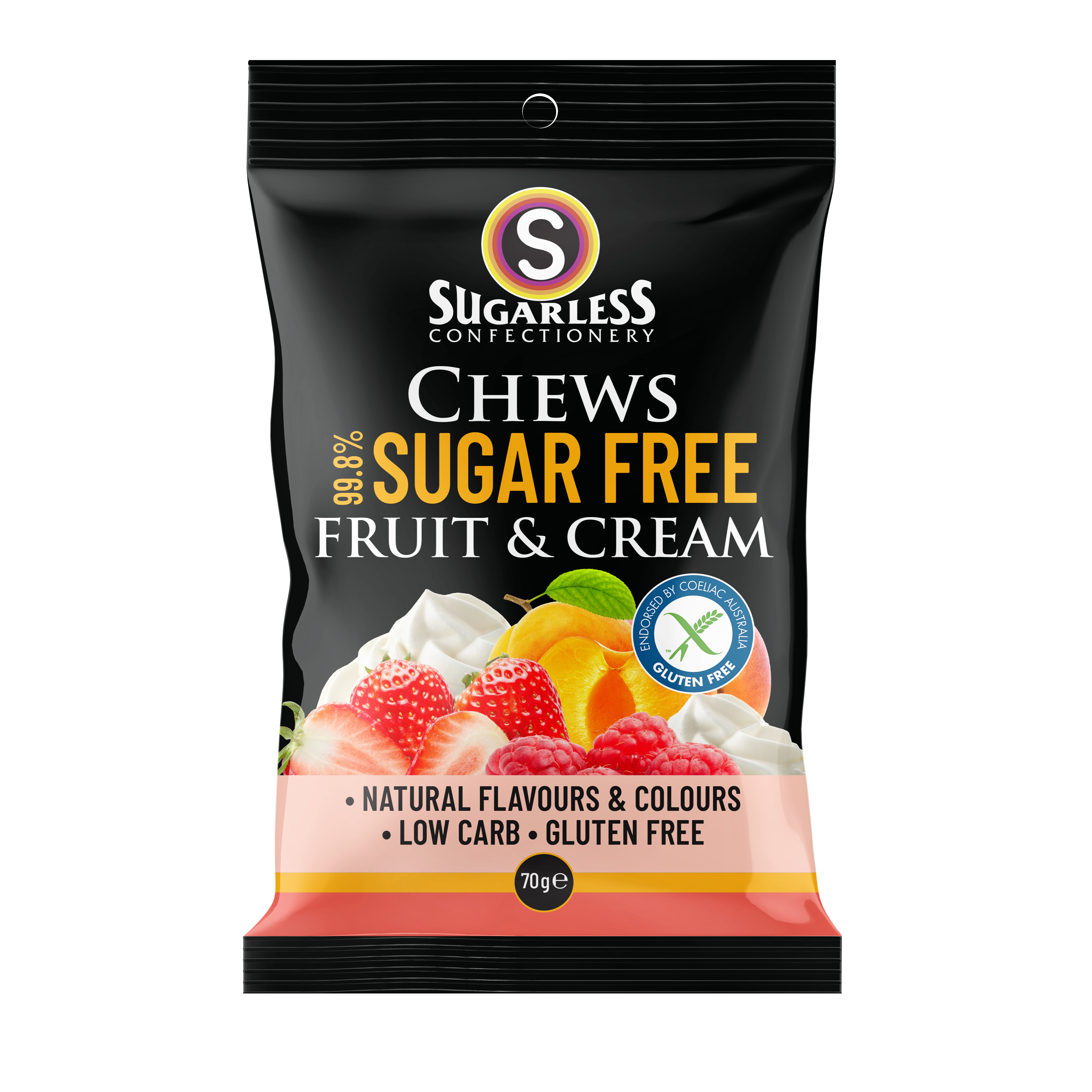 Fruit & Cream Chews - 70g enlarged