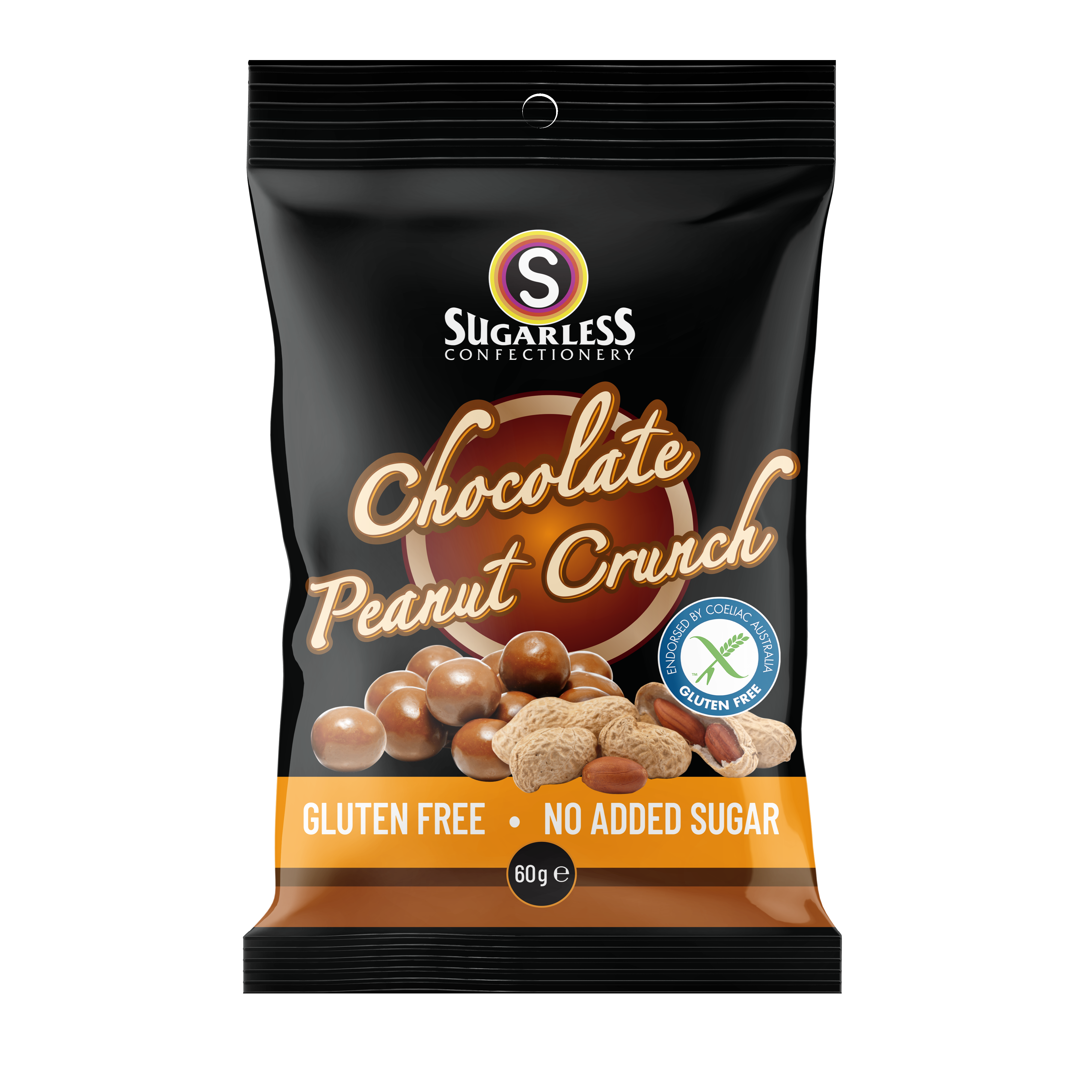 Chocolate Peanut Crunch Balls - 60g enlarged