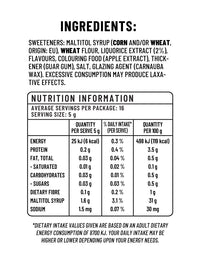 Soft Black Licorice - 80g thumbnail 3