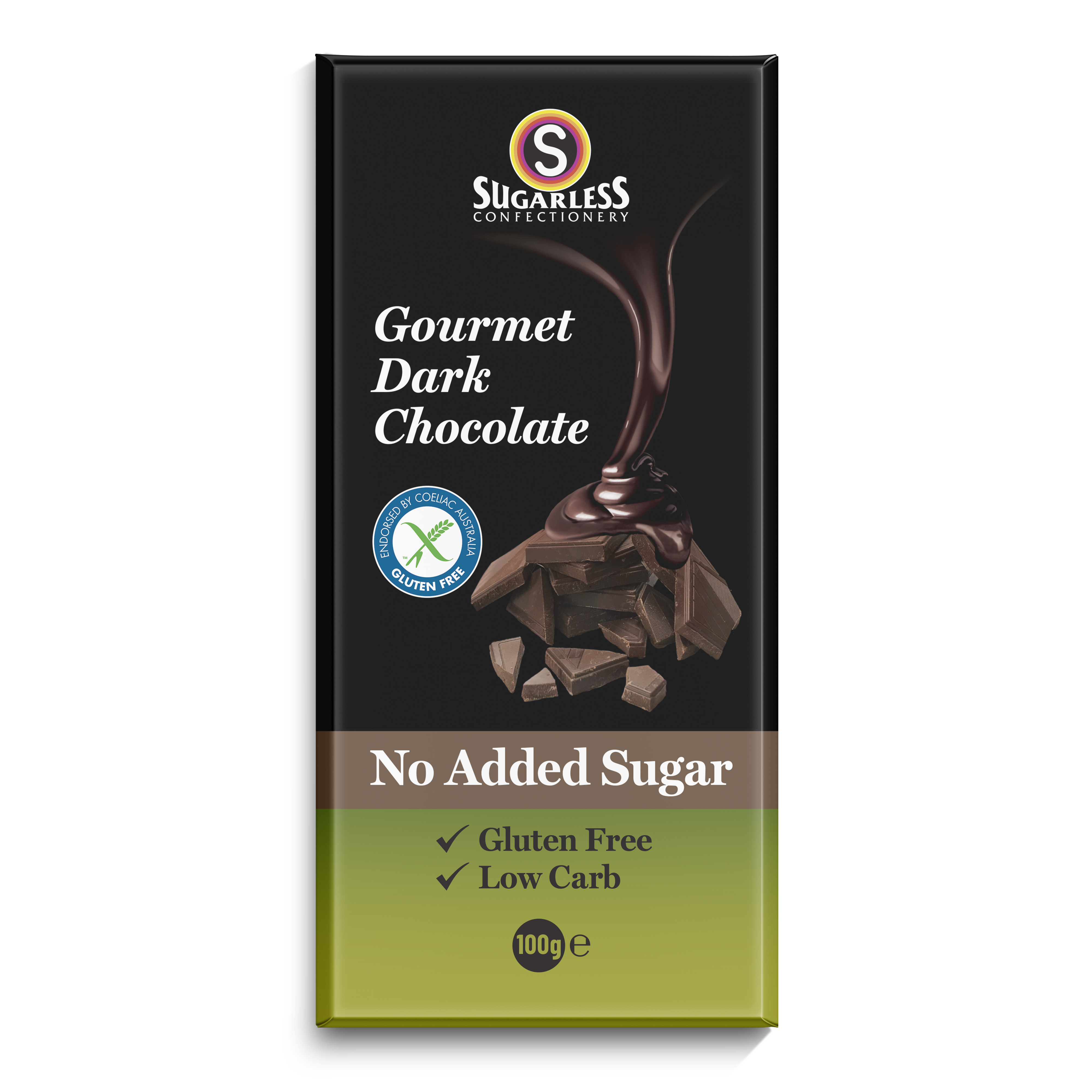 Gourmet Dark Chocolate - 100g enlarged