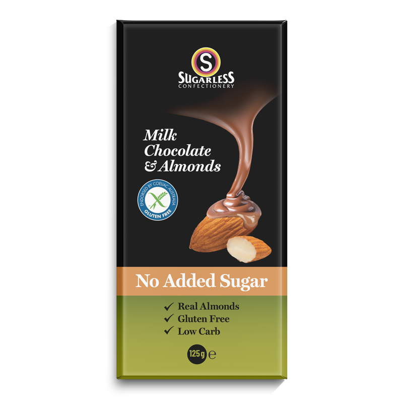 Milk Chocolate & Almonds - 150g