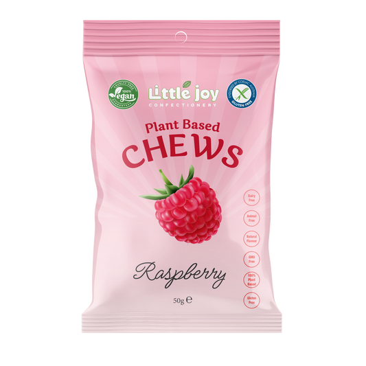Little Joy - Vegan Raspberry Chews 50g