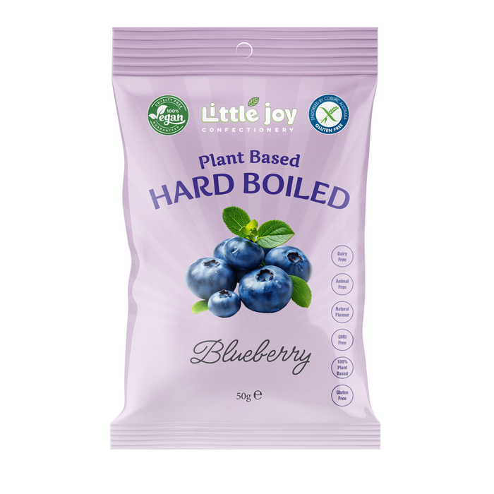 Vegan Hard-Boiled Blueberry Flavours 50g